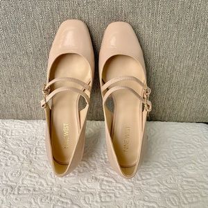 Nine West Double-Strap Mary Jane Heels